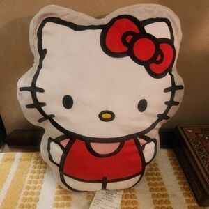 Hello Kitty Pillow with Red Bow
